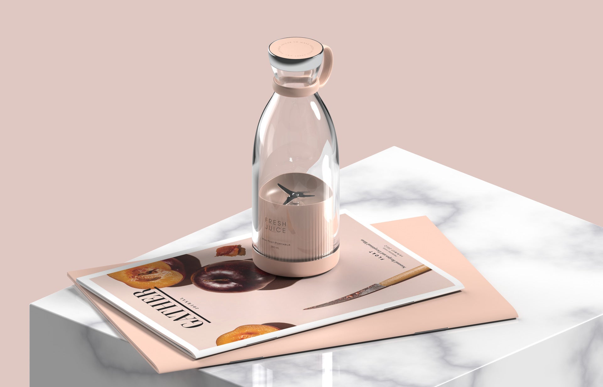 BlendFlow™ Portable Blender – USB Rechargeable (350ml)
